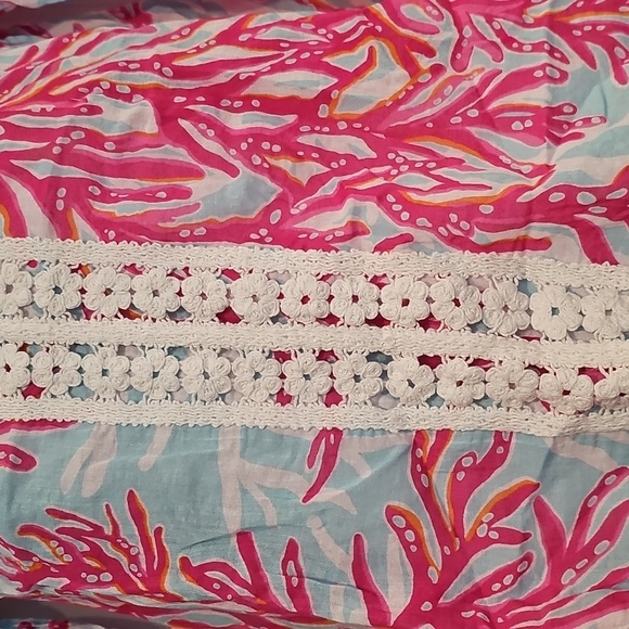 Lilly Pulitzer Breakwater Underwater Escape Luci Tunic Size XS MSRP $108 EUC - Picture 3 of 9